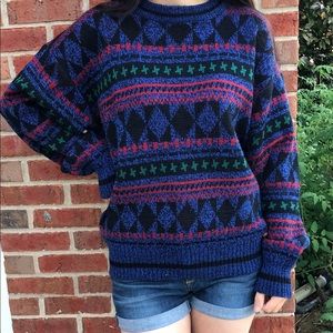 1980s Style Big Comfy Sweater